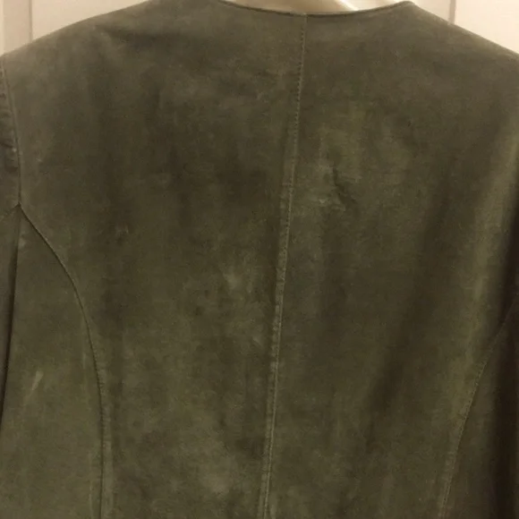 Women's Olive Green Jacket - Picture 7 of 9